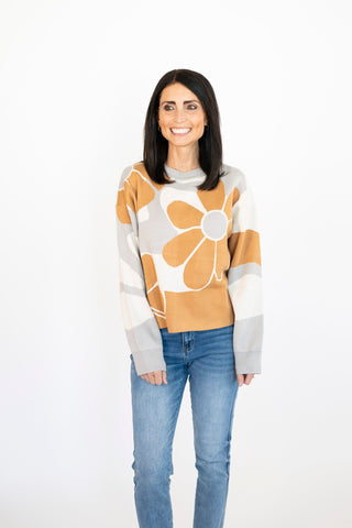 Taci Flower Sweater