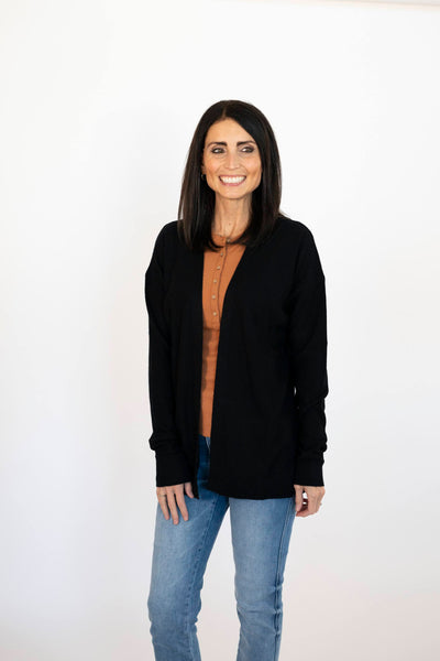 Lilian Cardigan in Black