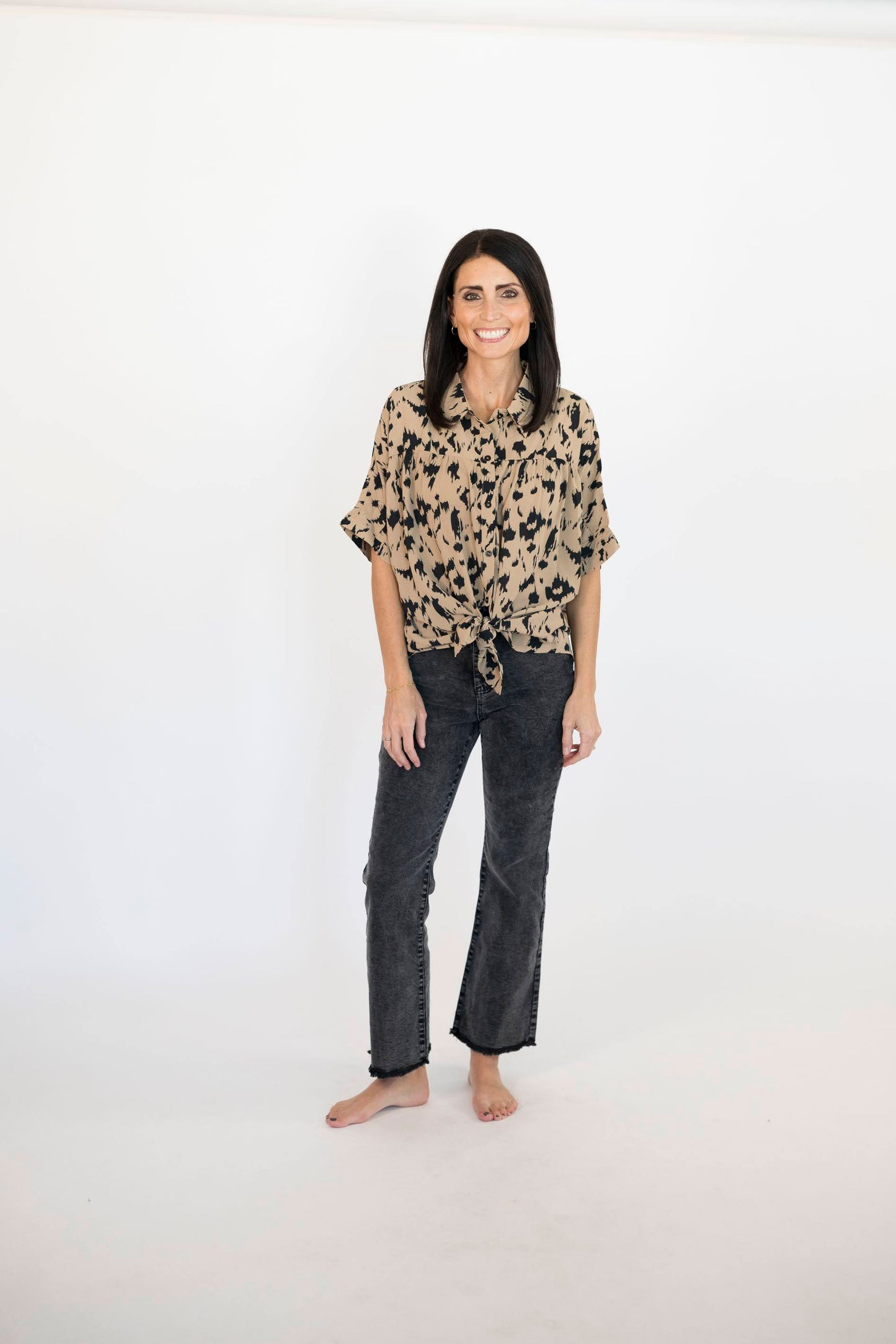 Lark Abstract Blouse