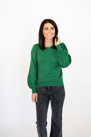 Alora Sweater in Rosemary Green