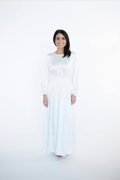 Satin Temple Dress