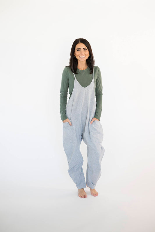 Gavin Jumpsuit in Grey
