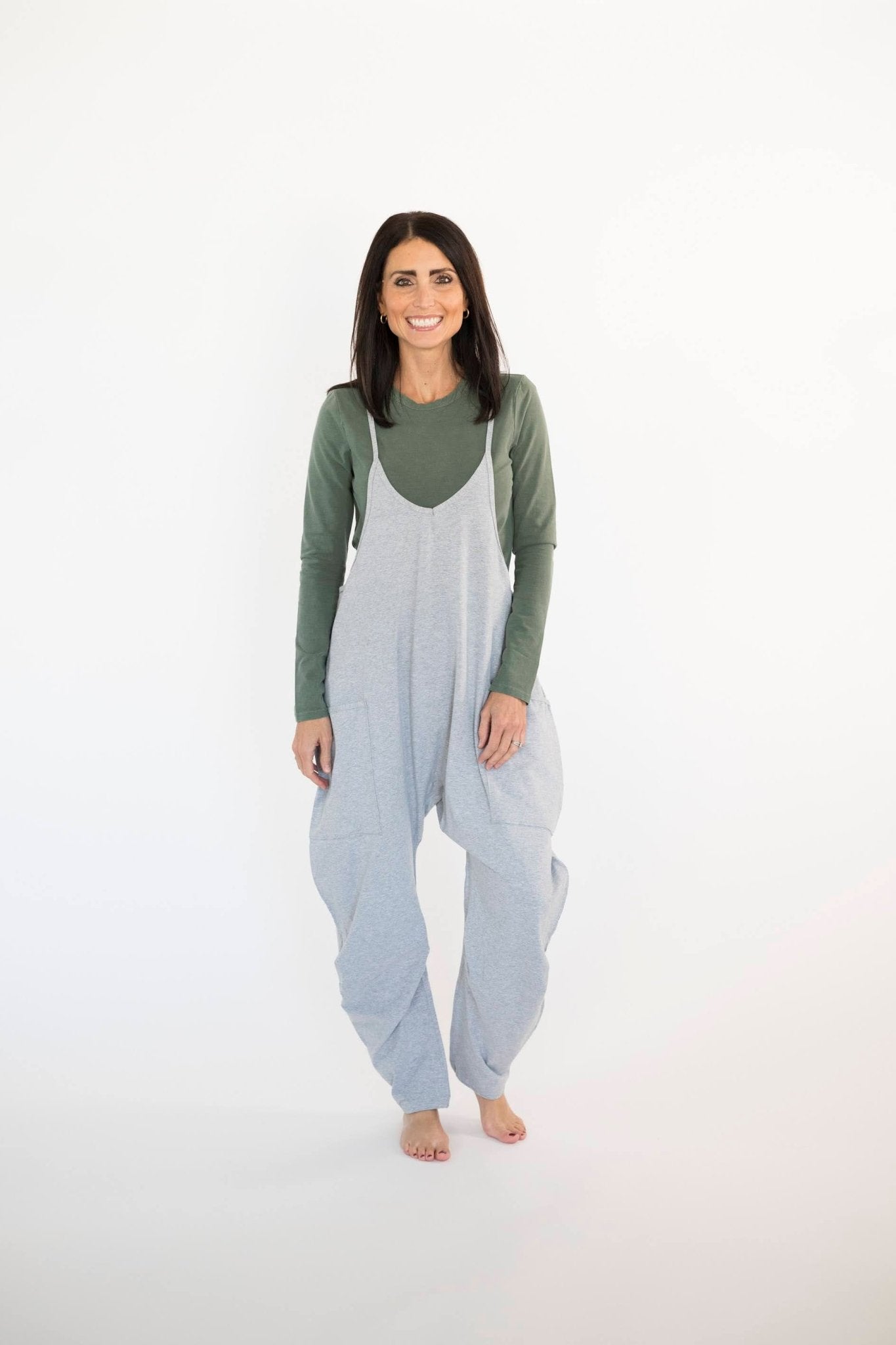 Gavin Jumpsuit in Grey