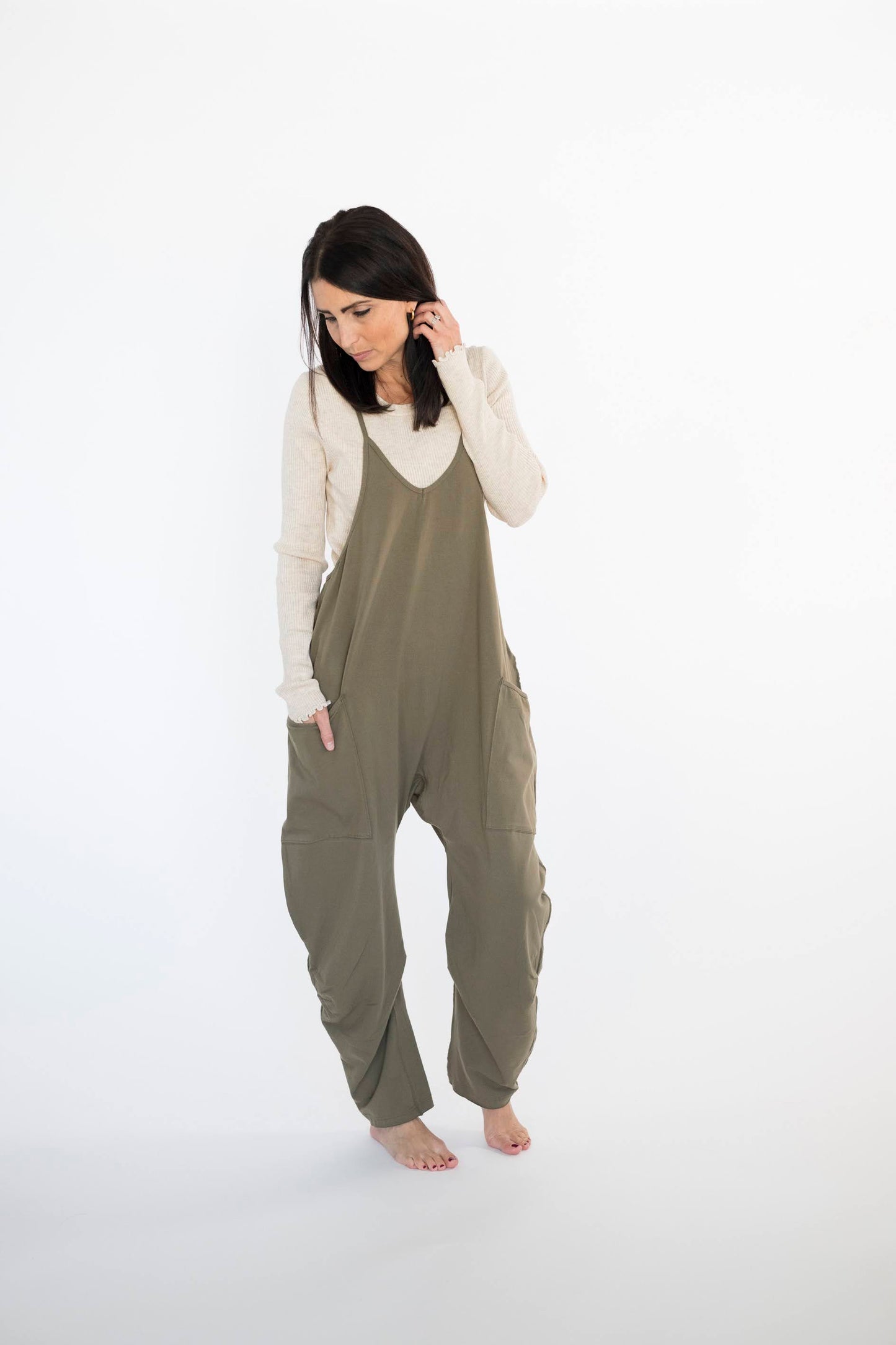 Gavin Jumpsuit in Olive
