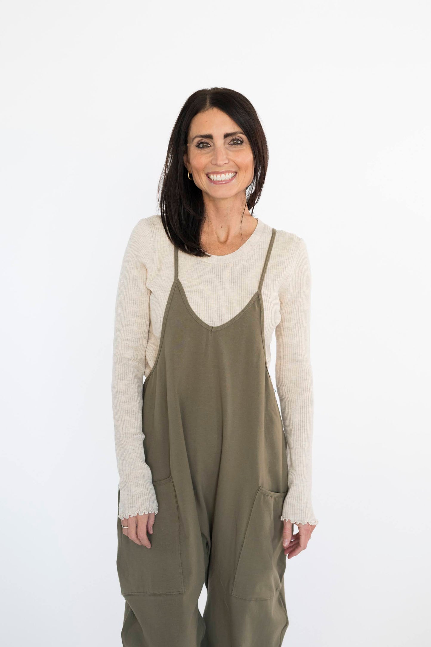 Gavin Jumpsuit in Olive