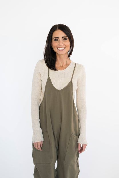 Gavin Jumpsuit in Olive