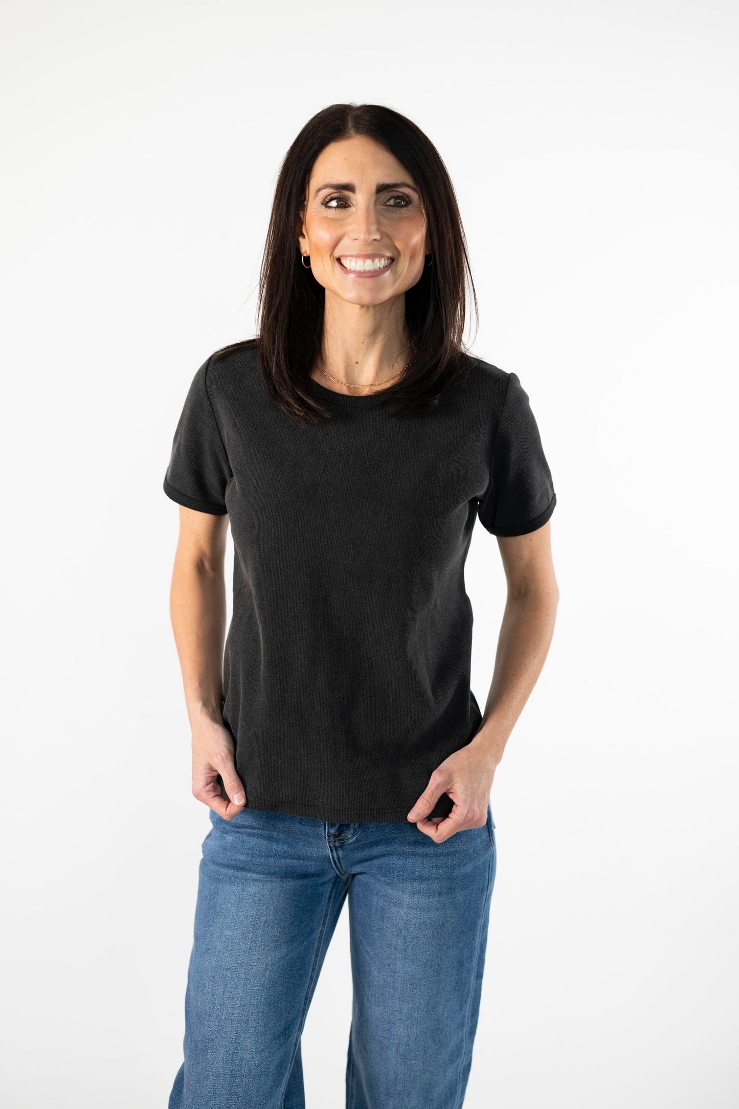 Gracie Washed Ribbed Top