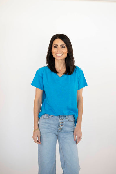 Sally Tee in Blue