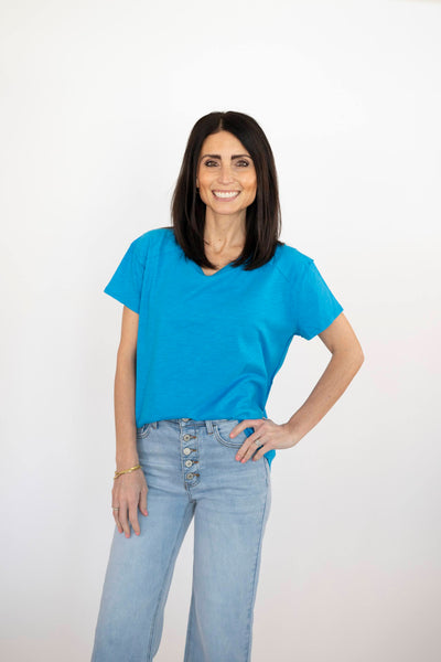 Sally Tee in Blue