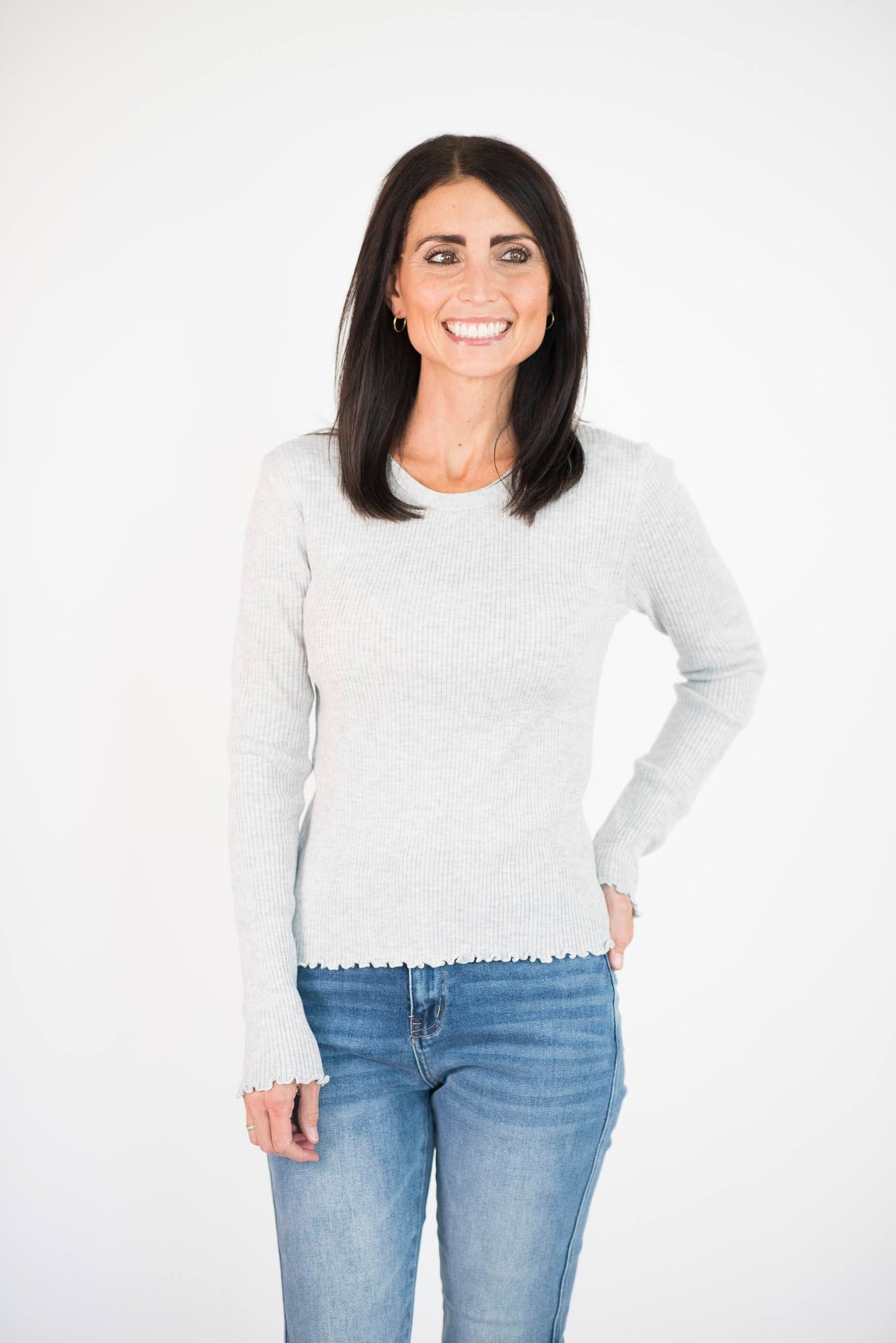 Erika Sweater in Grey