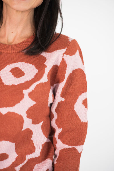 Cady Flower Sweater