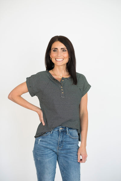 Maya Striped Top