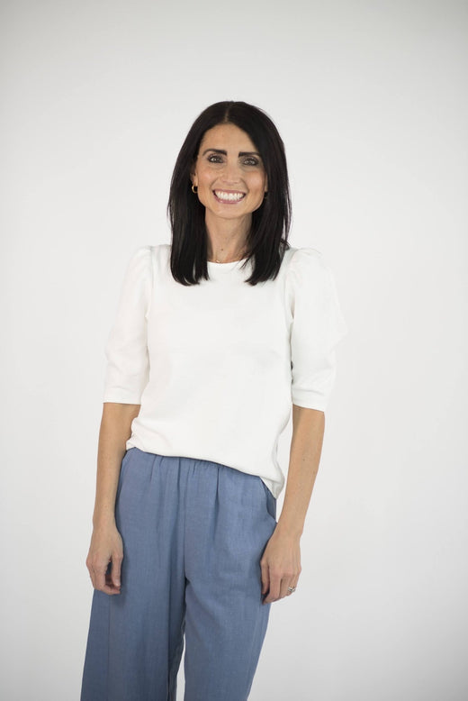 Mara Textured Top — Brooklyn Blush women's boutique, Draper Utah