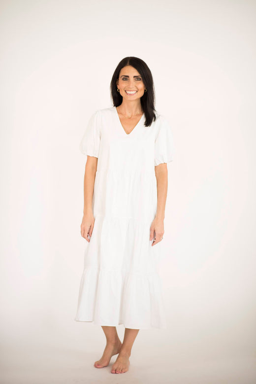 Tulum Tiered Dress — Brooklyn Blush women's boutique, Draper Utah