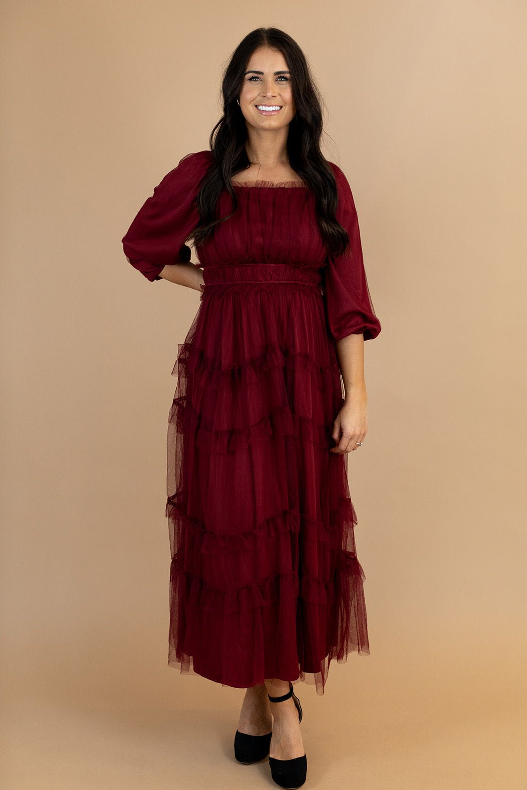 Fable Tiered Dress — Brooklyn Blush women's boutique, Draper Utah