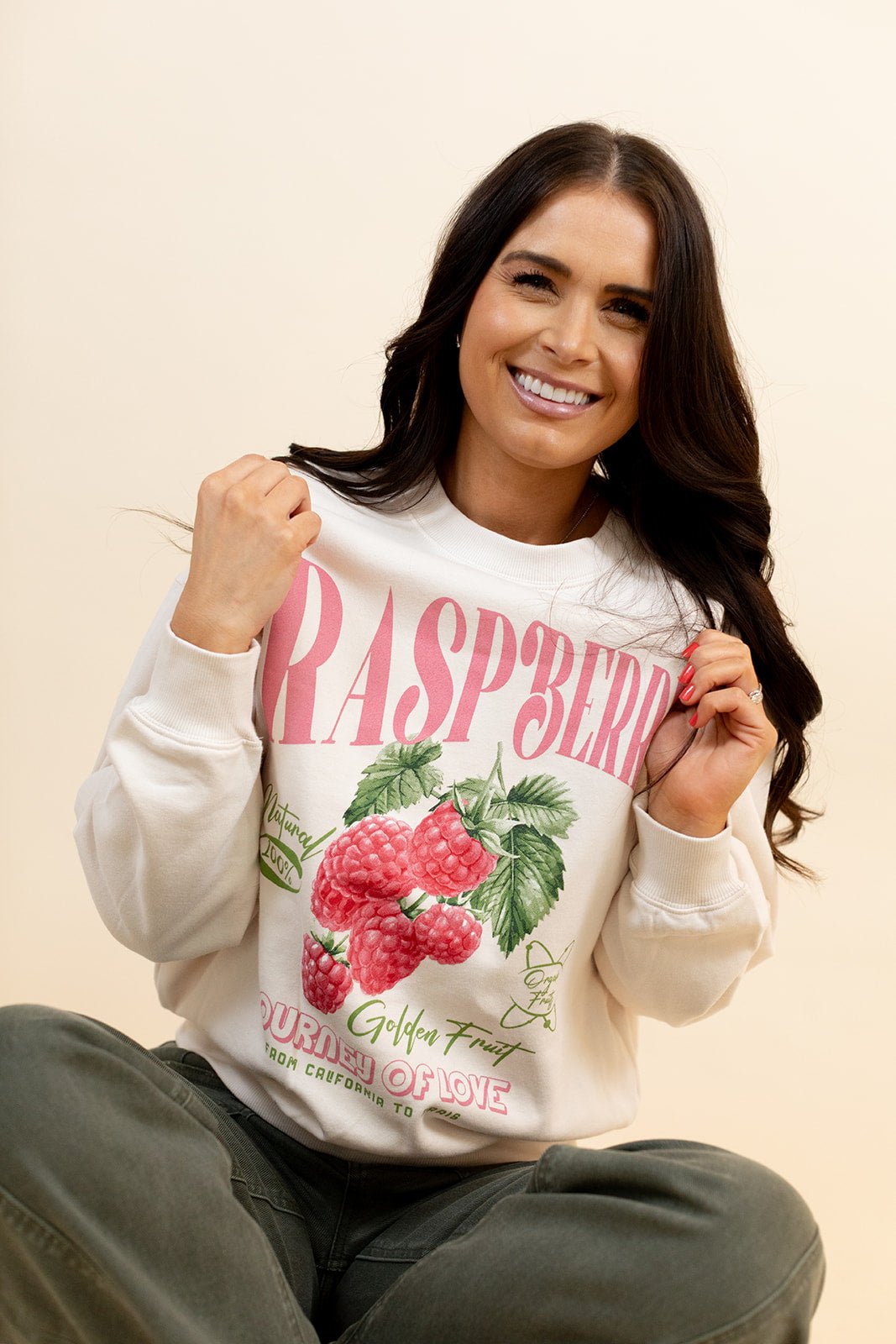 Raspberry Sweatshirt