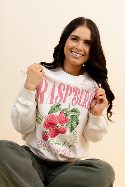 Raspberry Sweatshirt