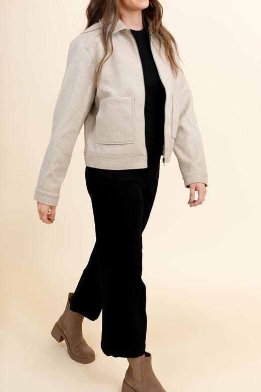 Journey Zip Up Jacket — Brooklyn Blush women's boutique, Draper Utah