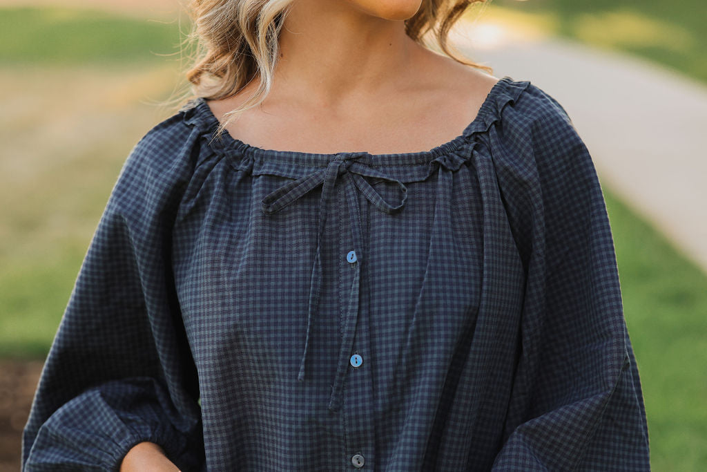 Andi Gingham Top