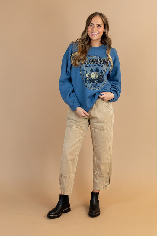 Jayne Barrel Jeans in Taupe — Brooklyn Blush women's boutique, Draper Utah