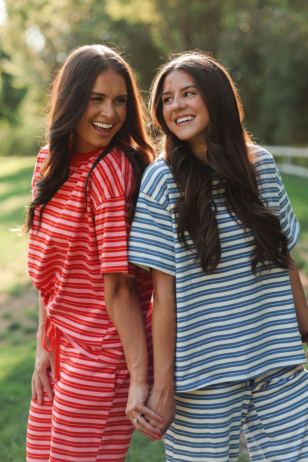 Brianne Shirt in Red/Pink