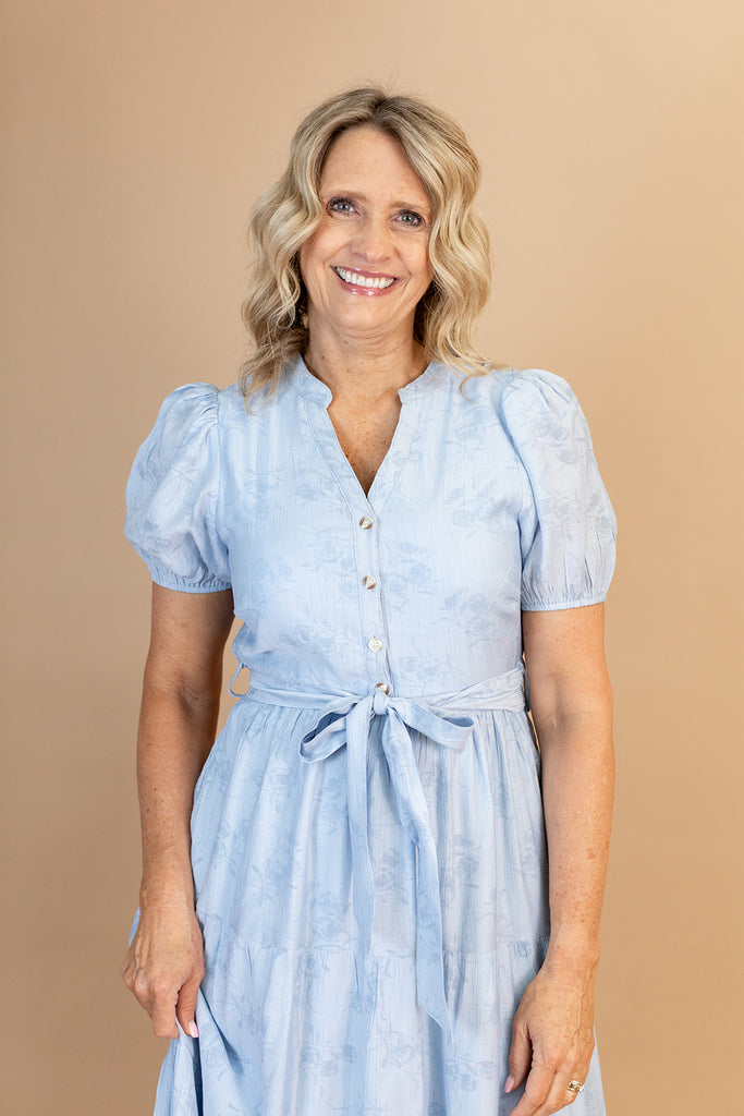 Lottie Tired Midi Dress – Brooklyn Blush Lottie Tired Midi Dress – Brooklyn Blush