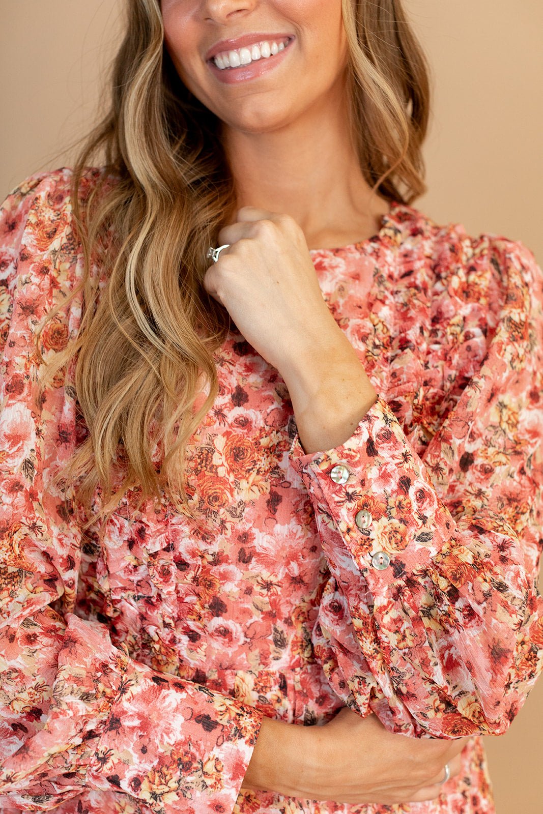 Alisa Floral Print Dress