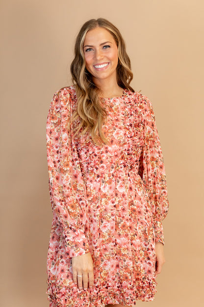 Alisa Floral Print Dress
