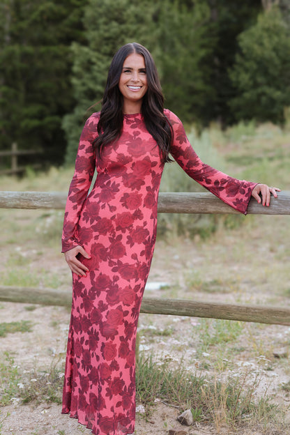 Ashlyn Dress in Red