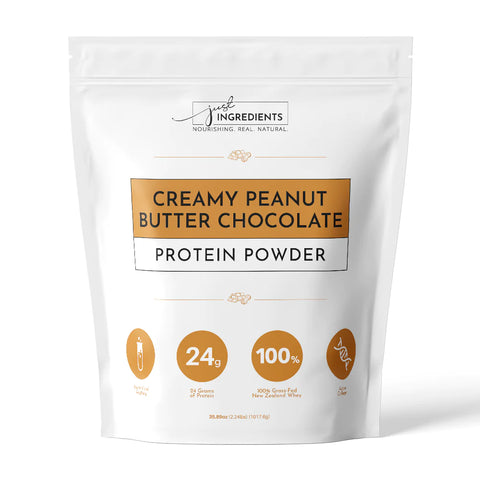 Just Ingredients Creamy Peanut Butter Chocolate Protein - Local Pick Up Only