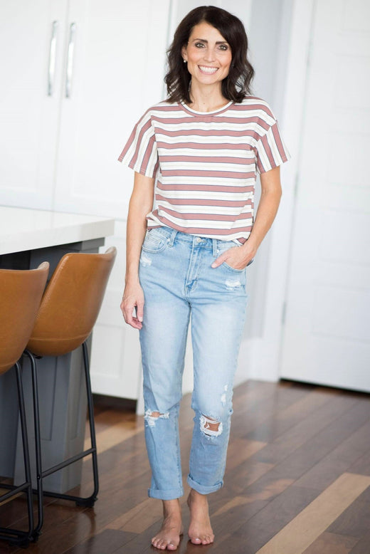 Eva Girlfriend Jeans — Brooklyn Blush women's boutique, Draper Utah
