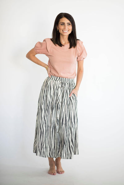 Bowan Zebra Skirt