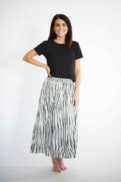 Bowan Zebra Skirt