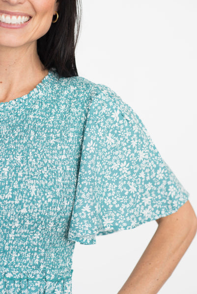 Kira Smocked Top Dress