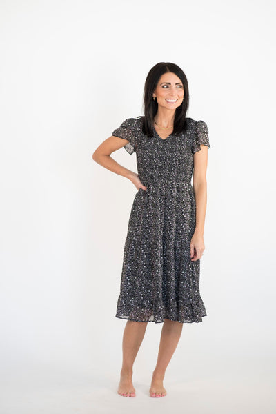 Laney Dress in Black