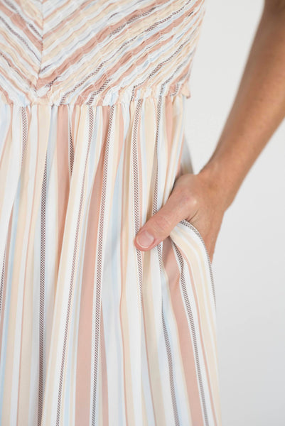 Abigal Striped Maxi