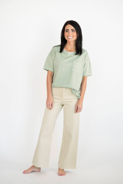 Julena Pants in Beige