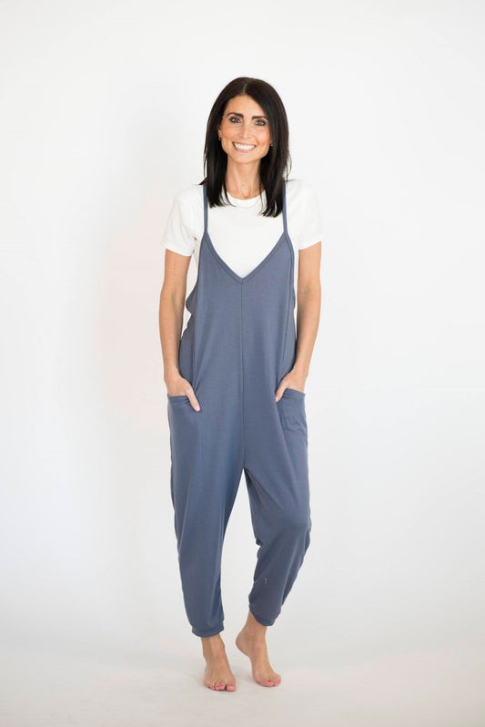 Malorie Jumper Dress — Brooklyn Blush women's boutique, Draper Utah