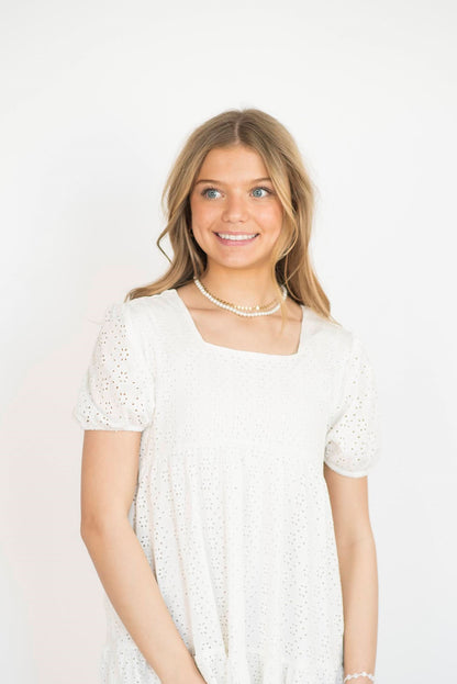 Brixley Eyelet Dress