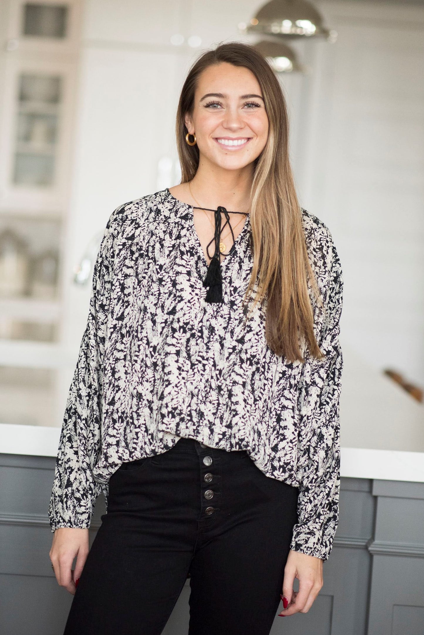 Kali Printed Top