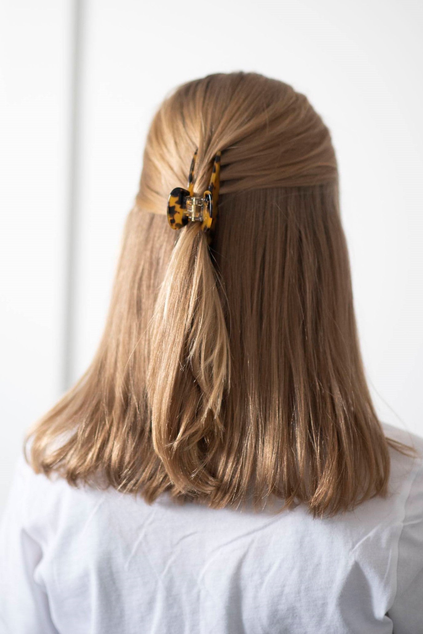 Dark Leopard Claw Clip