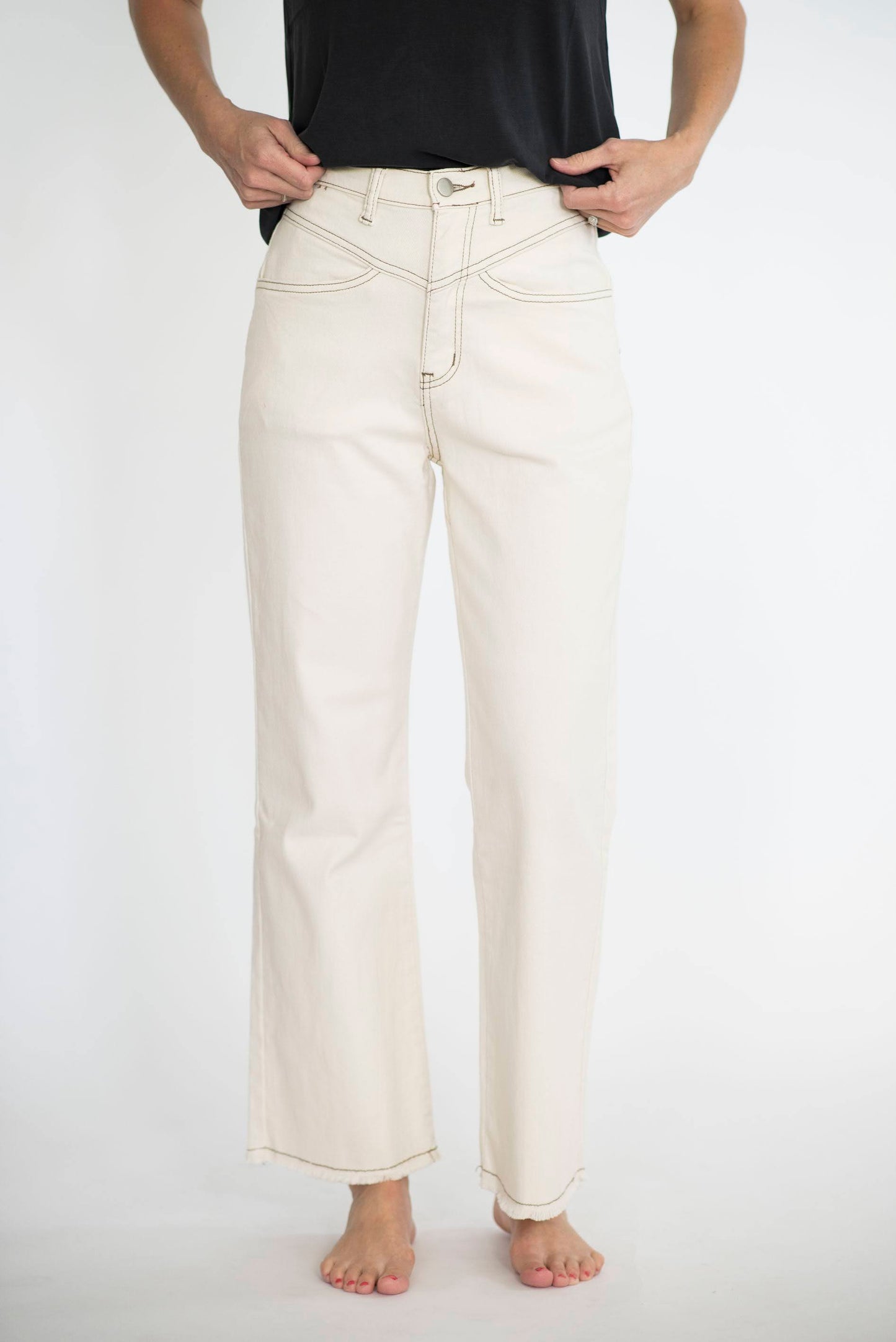 Hopkins Cream Jeans