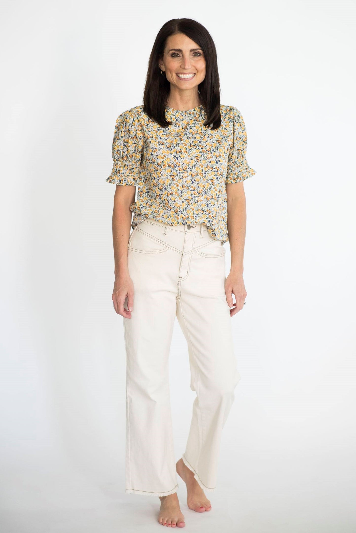 Hopkins Cream Jeans