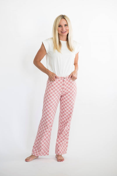 Hobart Checkered Pants