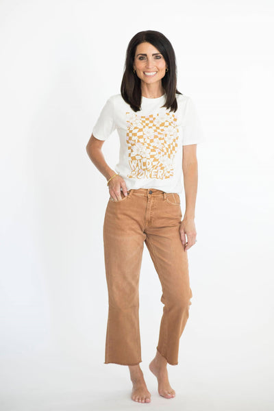 Jolie Cropped Straight Jeans
