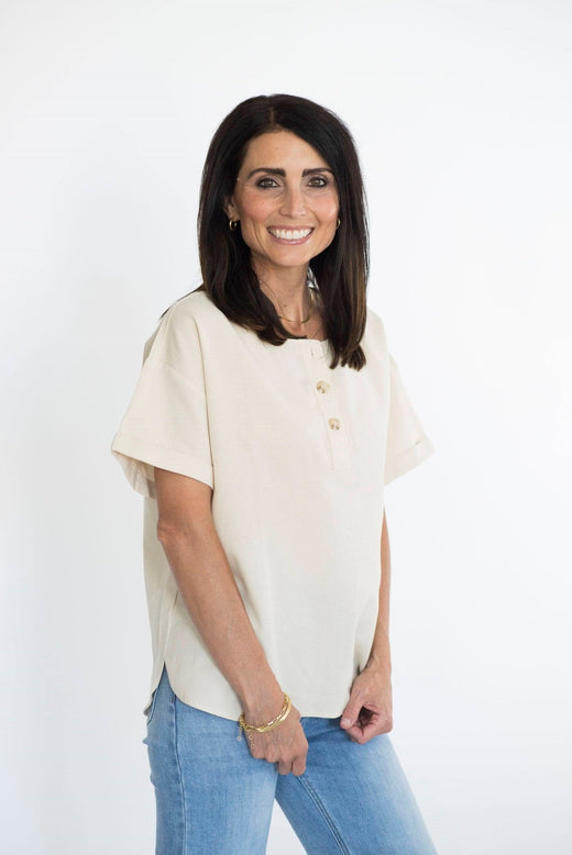 McCarty Blouse — Brooklyn Blush women's boutique, Draper Utah