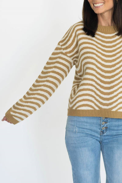 Kate Wavy Stripe Sweater