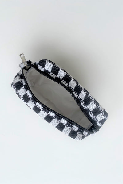 Checkered Black & White Bag